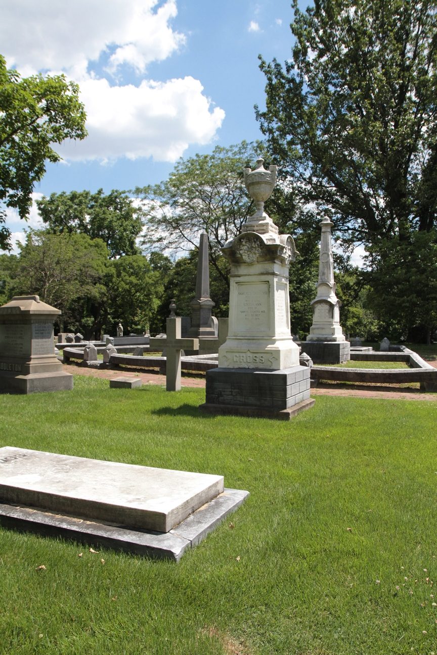 Samuel David Gross' tomb, The Woodlands Cemetery, Philadelphia - 01.JPG